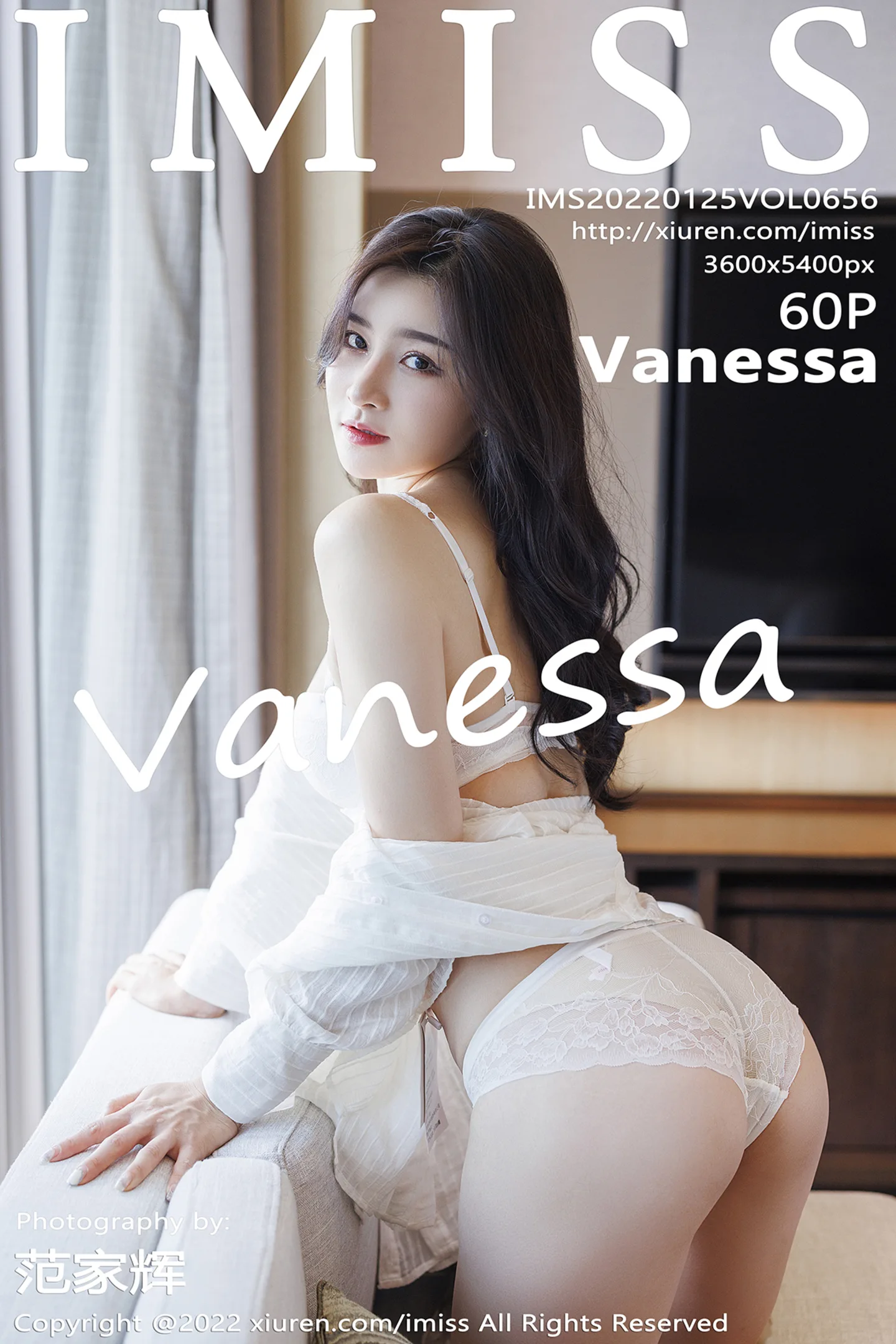 [IMISS爱蜜社]Vol.656_气质美女Vanessa脱典雅服饰露性感白色内衣秀完美身材诱惑写真60P-秀人网 - XiuRen.Pro
